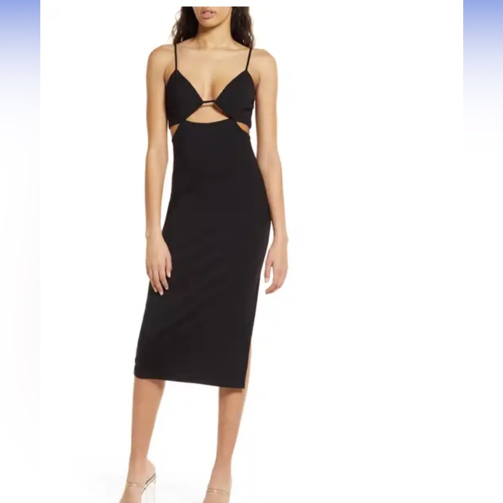 4SI3NNA Laken Cutout Dress